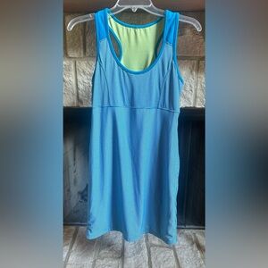 MSP Blue Striped Beach Dress | Size M